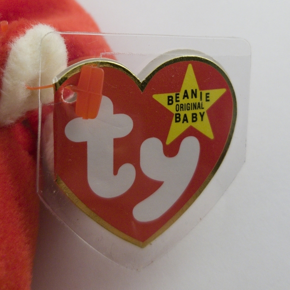 Rare Vintage Beanie Baby Snort the Bull PVCpellets - Picture 2 of 8